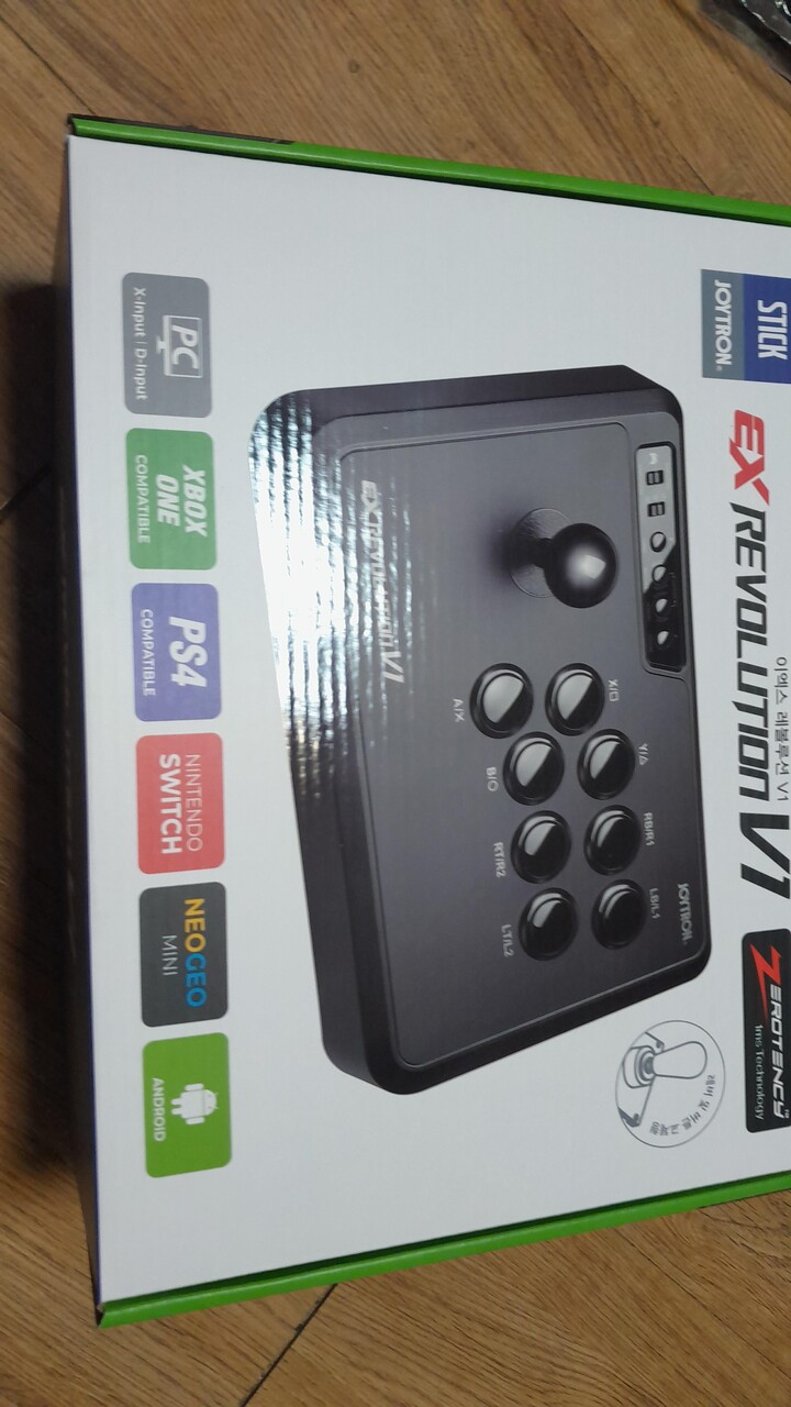 조이트론 EX 레볼루션 V1 아케이드 스틱 블랙