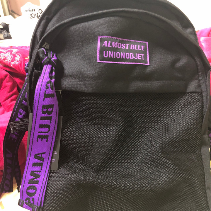 almost blue ultra violet backpack