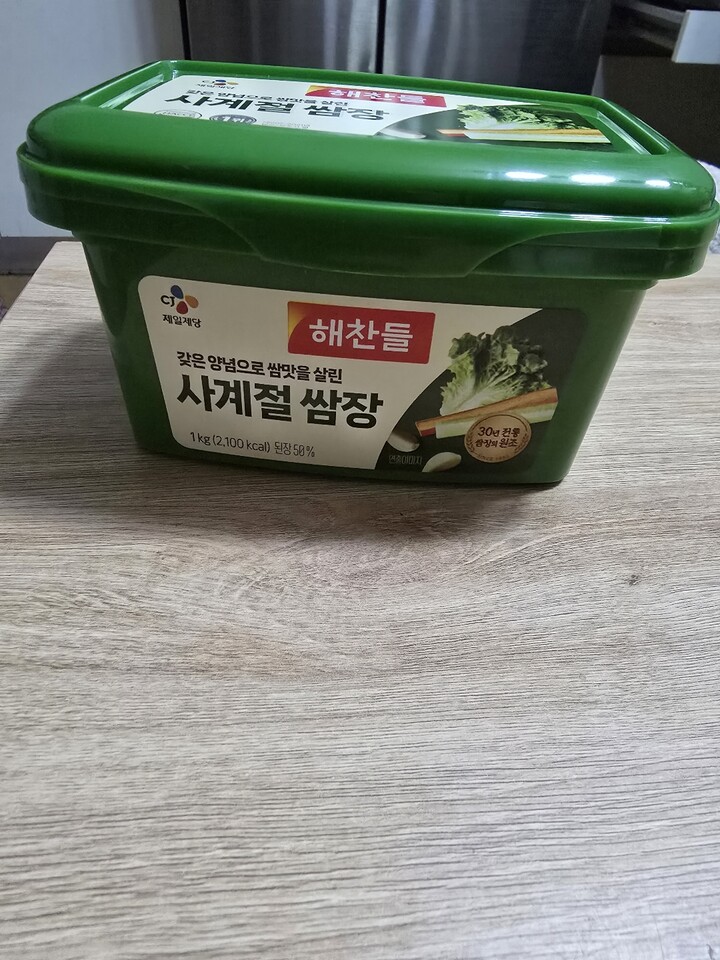해찬들 사계절 쌈장 1kg [12개] - 에누리 가격비교