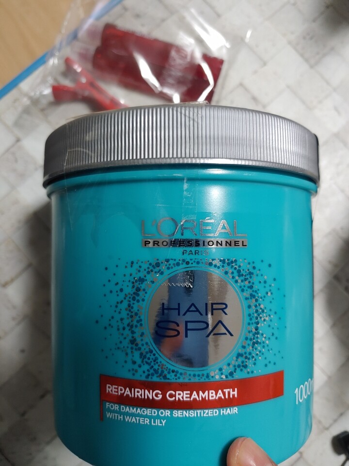 Gmarket - [LOREAL]Hair spa nourishing repairing cream bath treatment hair  pack