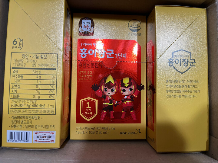 정관장 홍이장군 1단계 15ml 10포 [1개] - 에누리 가격비교