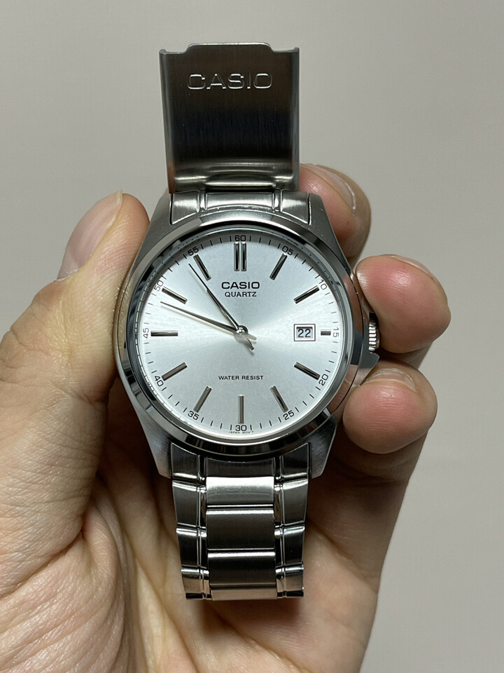 CASIO カシオ ソリッドジュビリーブレスレット MTP-1183A-7A 카시오