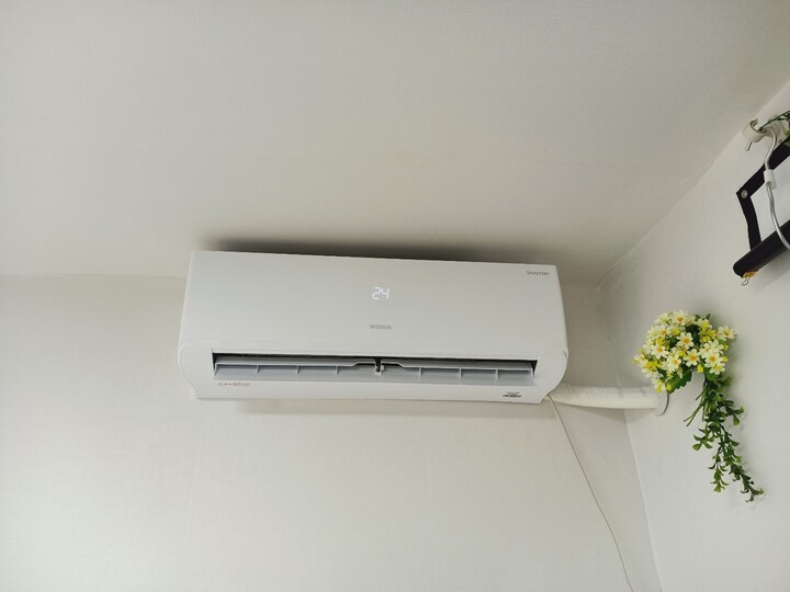 Gmarket Winiadimchae Wall Mounted Type Heater Air Conditioner Combo With Mrw07csf - Wall Mounted Air Conditioner Heater Combo Installation