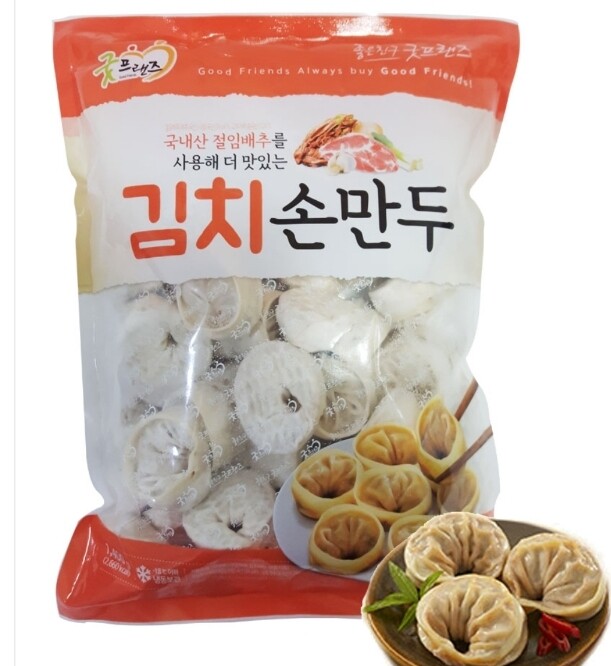 굿프랜즈 김치 손만두 1.4kg (1개) : 다나와 가격비교 [다나와] 굿프랜즈 김치 손만두 1.4kg (1개)