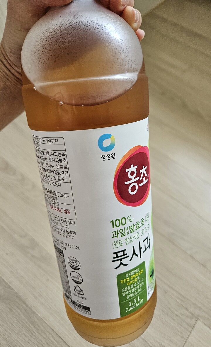 대상 청정원 홍초 풋사과 1.5L (2개) : 다나와 가격비교