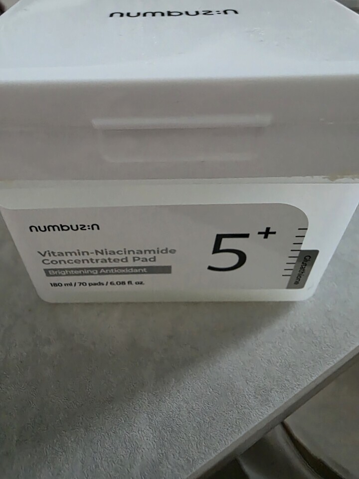 Numbuzin No.5 Glutathione C Blemish Film Pad 70ea