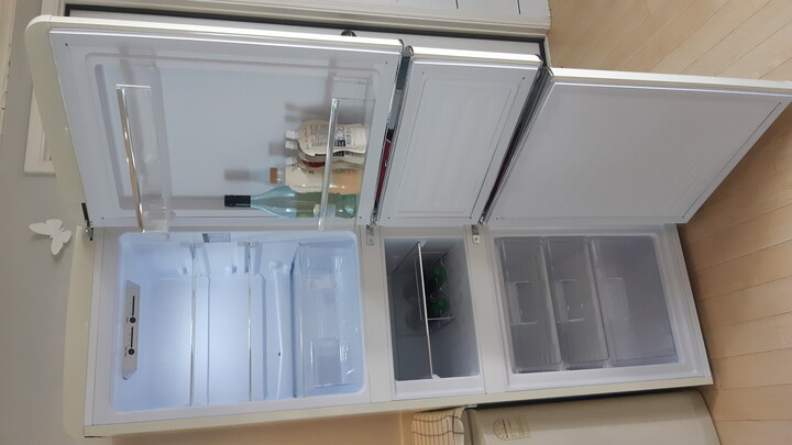 아내가 레트로 디자인의 냉장고를 원...