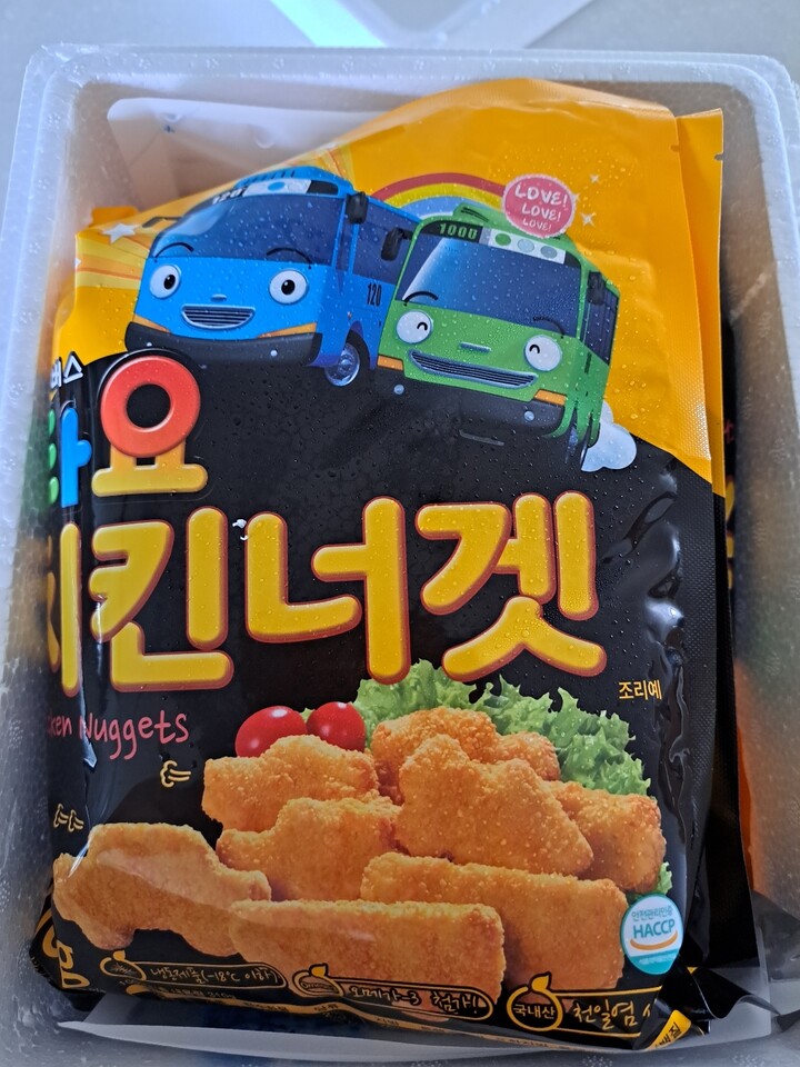 마니커 꼬마버스 타요 치킨너겟 310g (2개) : 다나와 가격비교 [다나와] 마니커 꼬마버스 타요 치킨너겟 310g (2개)