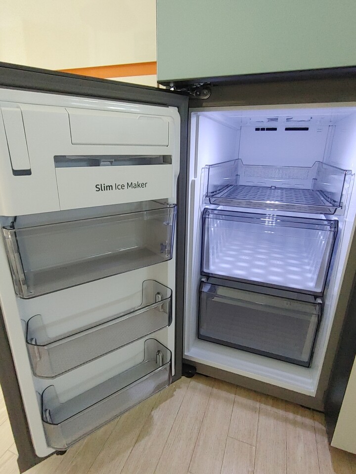 14년 쓰던 냉장고를 삼성 비스포크 냉...