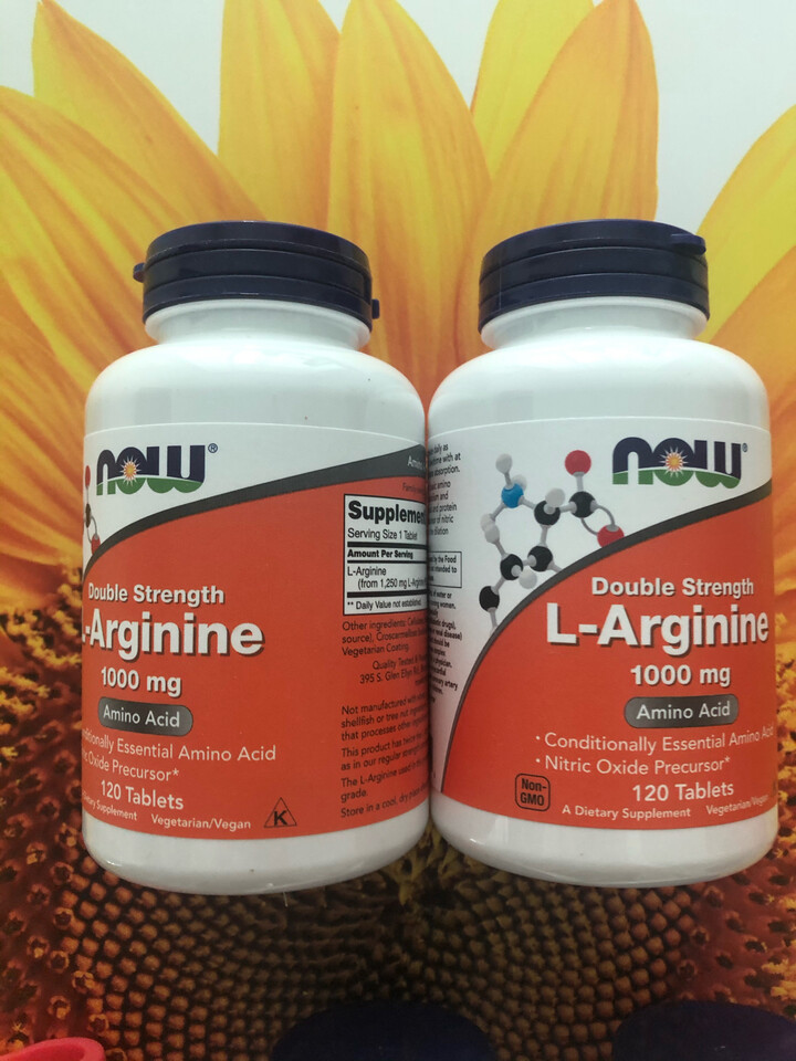 나우푸드 엘아르기닌 1000mg120 태블릿 12