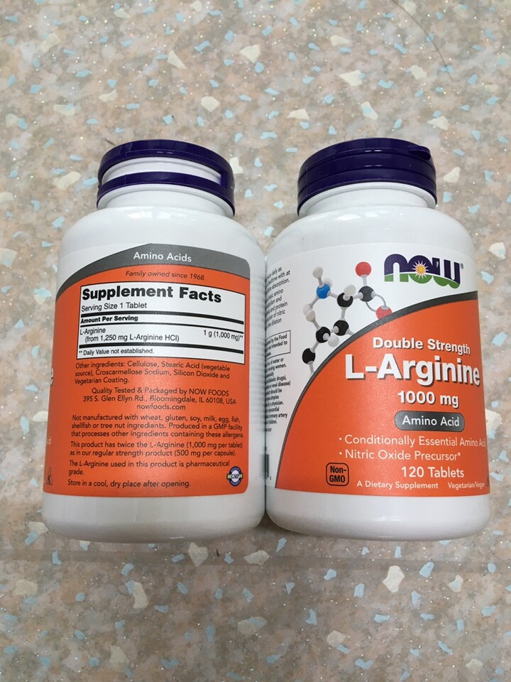 나우푸드 엘아르기닌 1000mg120 태블릿 8