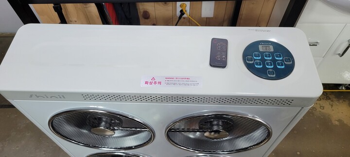 온풍기를 틀어도 온기가 금방 사라져...