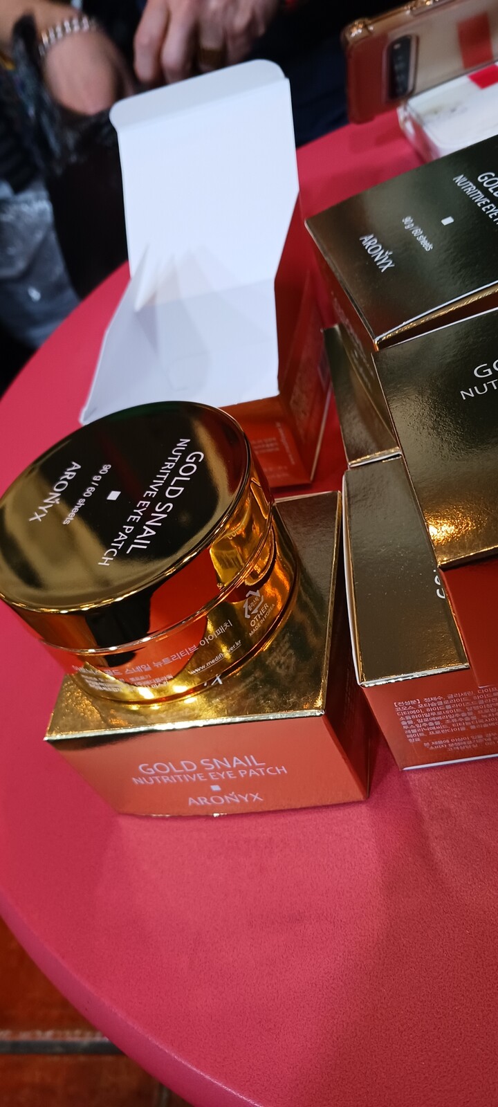 Mediflower Gold Snail Nutritive Eye Patch