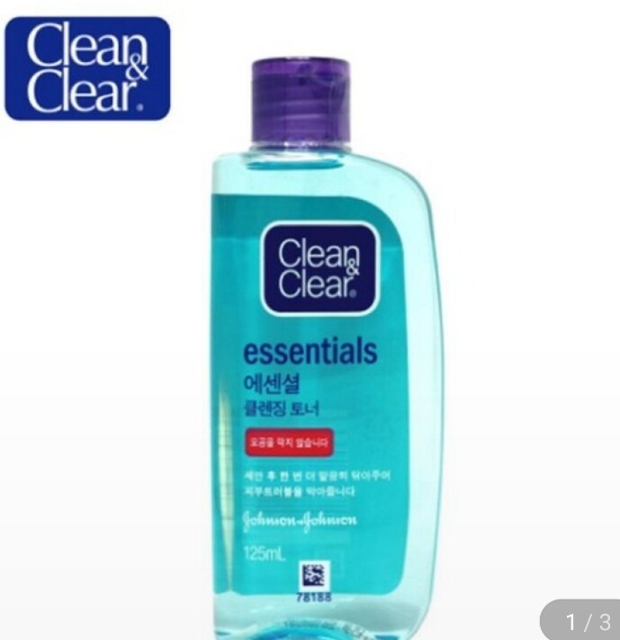 존슨&존슨 클린앤클리어 에센셜 클렌징토너 125ml (1개) : 다나와 가격비교 [다나와] 존슨&존슨 클린앤클리어 에센셜 클렌징토너 125ml (1개)