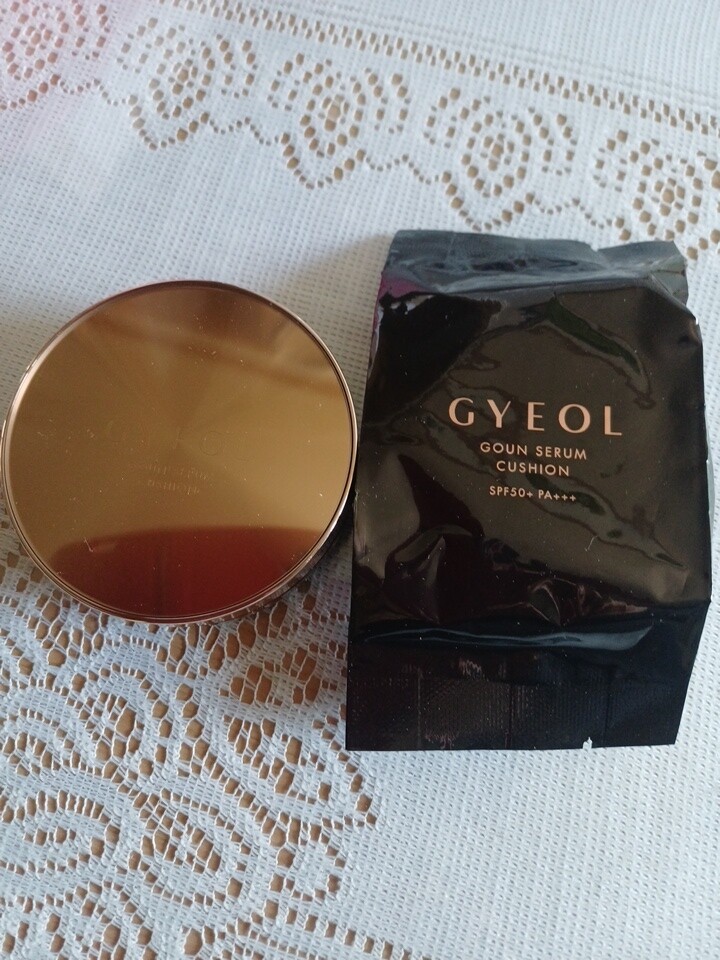 TONYMOLY Gyul Goun Smooth Skin Serum Cushion SPF50+ PA++++ (Main + Refill) 2x15g
